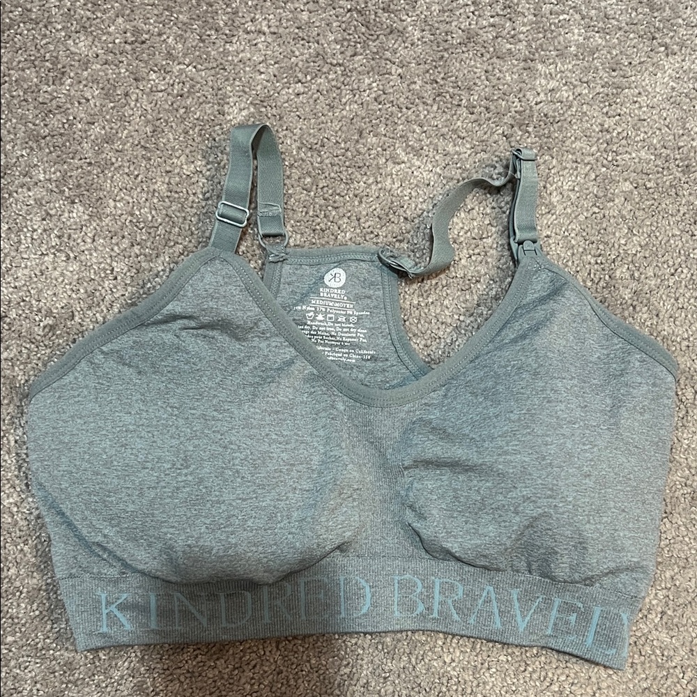 Kindred Bravely Charcoal Nursing Bra